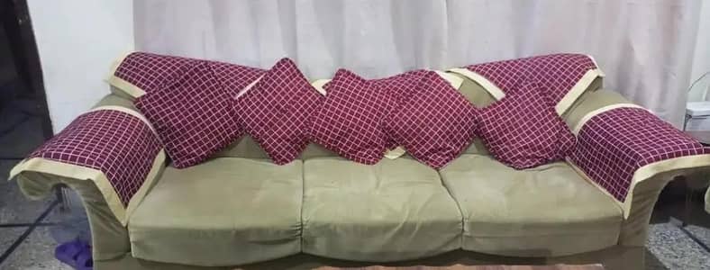 sofa set 3,2 , 1
