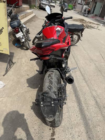 250 cc ninja heavy bike