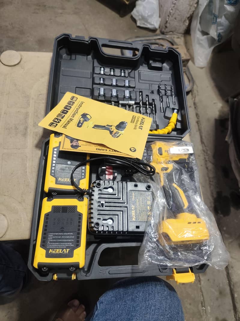 Keelat Impact Cordless Drill (Brush Less) 9