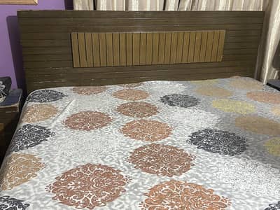 King size used bed for sale