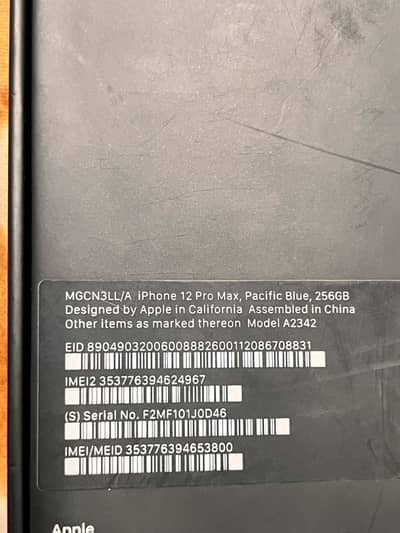 Apple iPhone 12 Pro Max