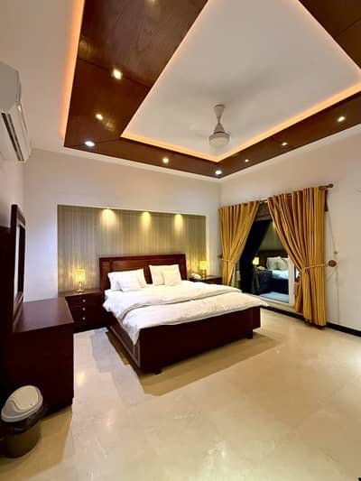 1 KANAL ELEGANT AND FULLY FURNISHED SUPER HOT LOCATED BUNGALOW WITH SOLAR IS AVAILABLE IN THE BEST BLOCK OF DHA LAHORE.