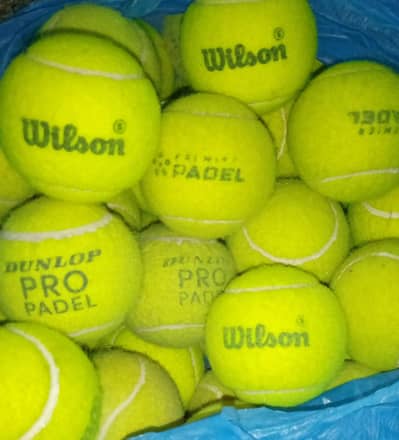 50 padel balls | tennis balls | balls | Wilson pickleball balls