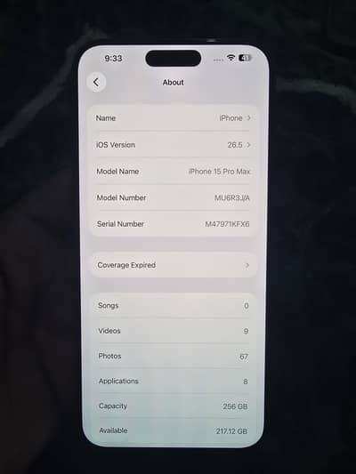 Apple iPhone 15 Pro max single plus esim
