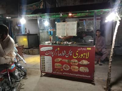 Shawarma and Burger counter for sale 03246851557