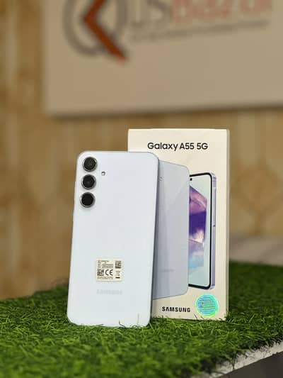 Samsung Galaxy A55 5G 8GB RAM 256GB Storage With Box & Cable