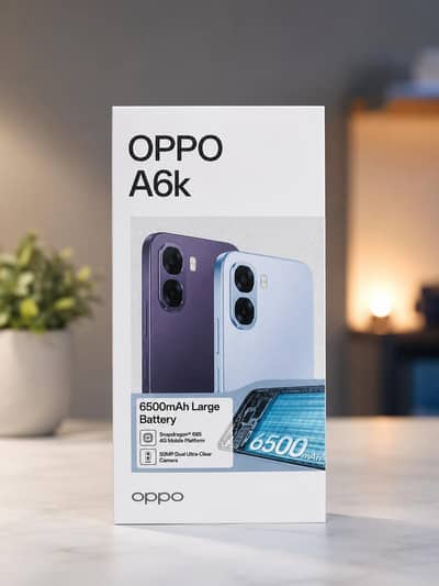 OPPO A6k  |  Brand New  |  Box Pack