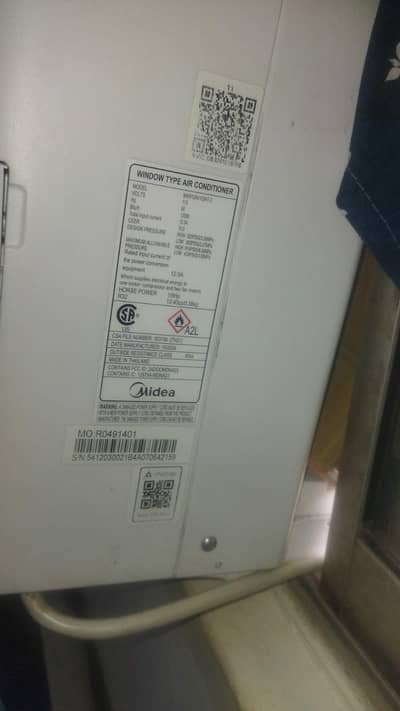 window AC used just two month