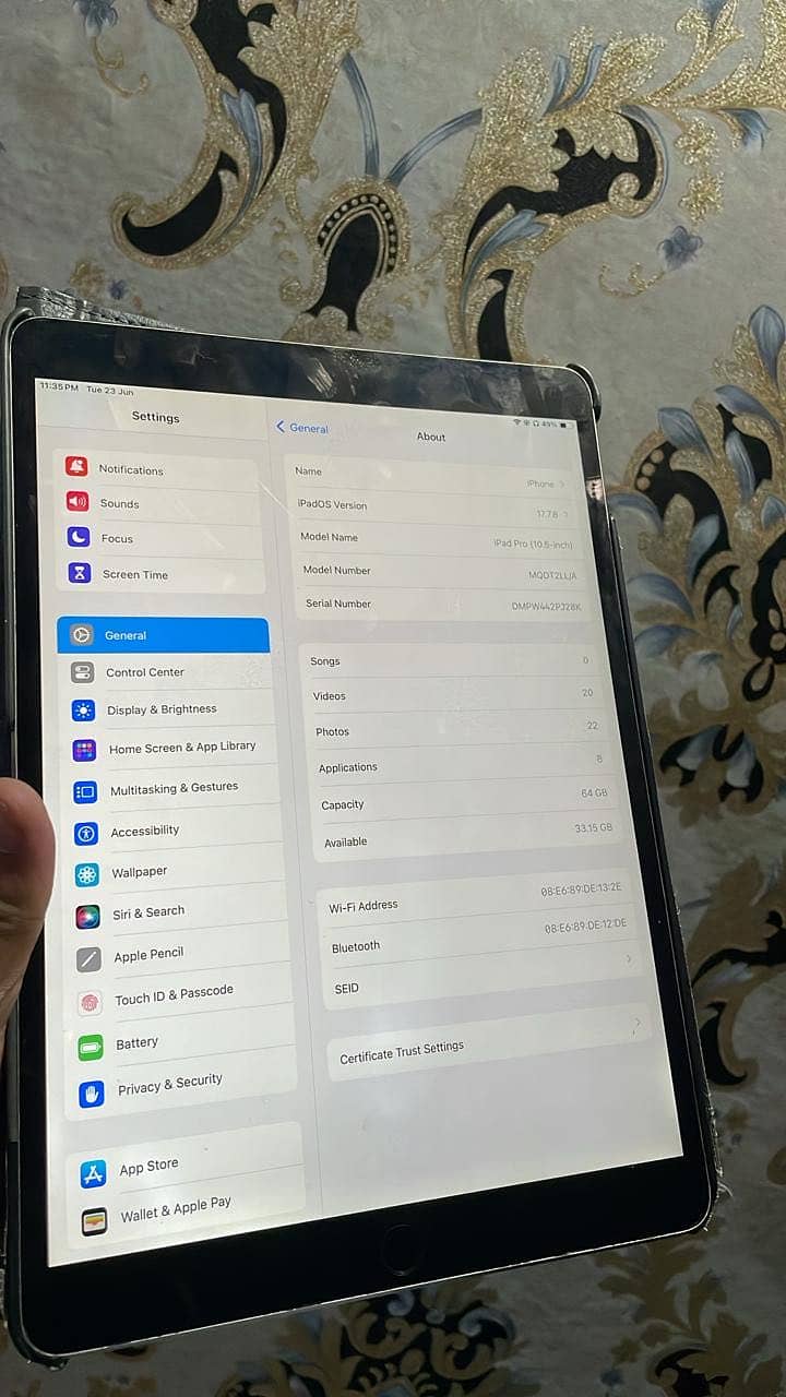 iPad pro 10.5 1