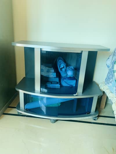 TV trolley & office table