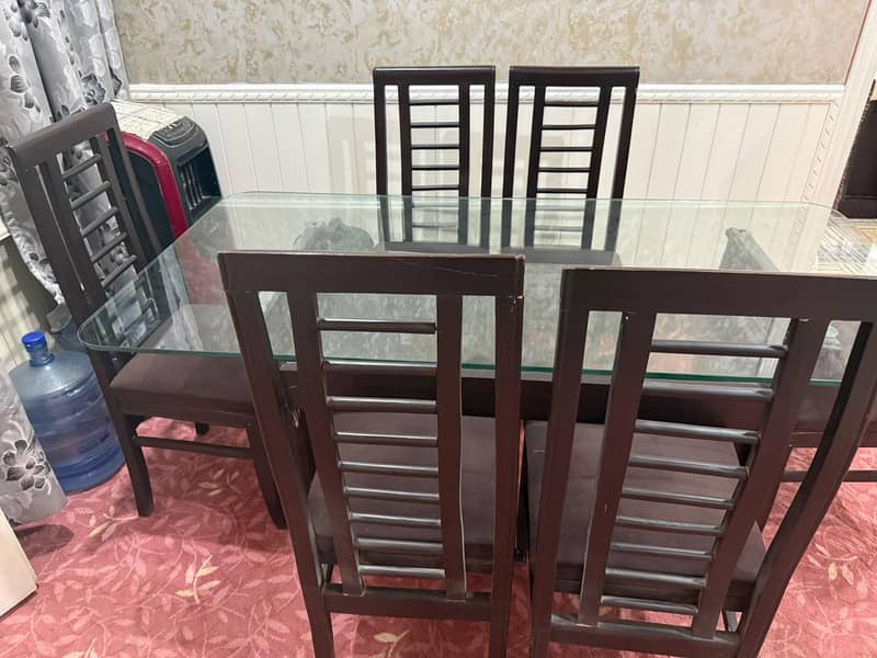Glass Dining table 1