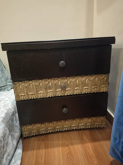 Dressing and 2  Side tables