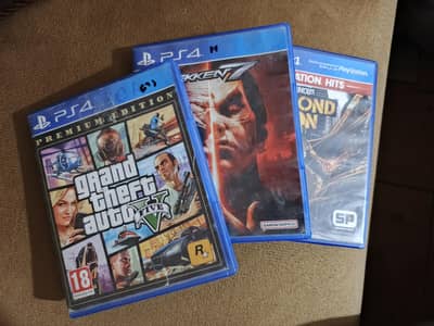 GTA 5 , TEKKEN 7 & Infamous Second Son