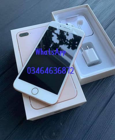 Apple iPhone 8 Plus 256GB PTA approved full box delivery all Pakistan