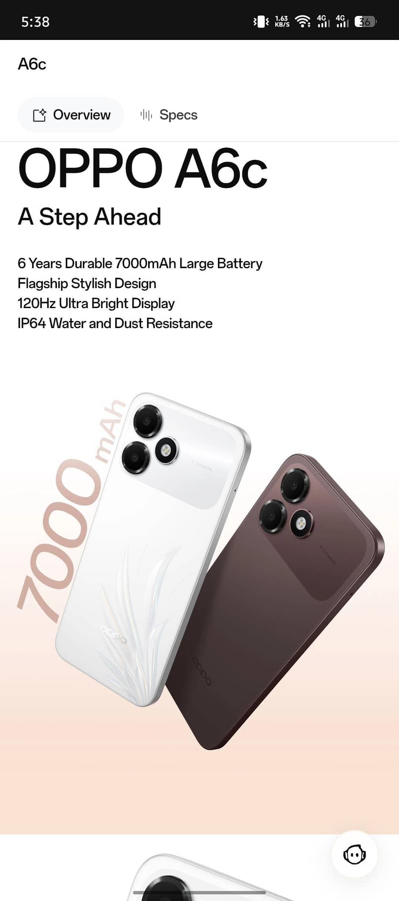 OPPO A6c 0