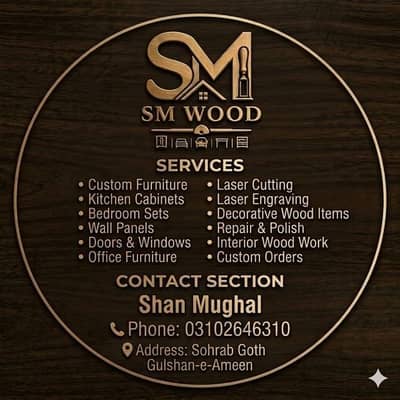SM Wood CNC work
