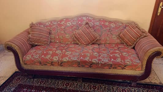 Sofa set 3 seater with single