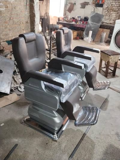 Barber chair/Cutting chair/ Shampoo unit/Trolly/Saloon Furniture.