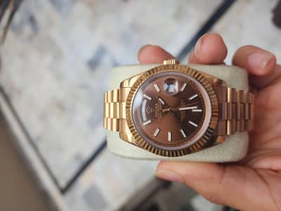 day date rose gold