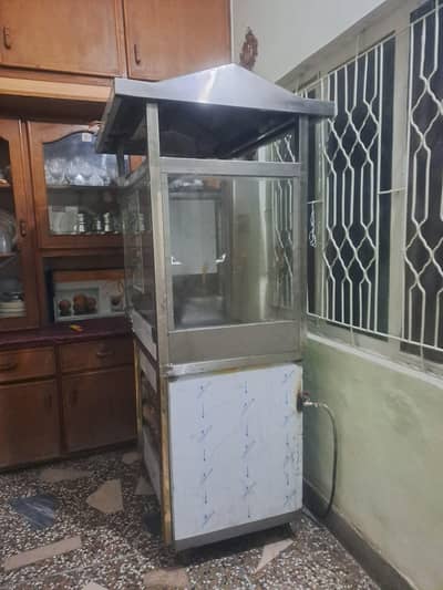 Food Counter with 16 liter Fryer and Fryer Basket