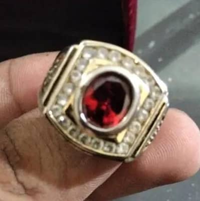 Red stone Ring