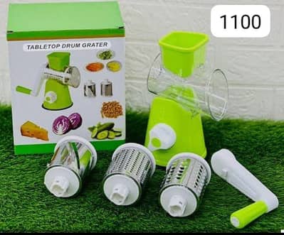 Tabletop Drum Grater*3in1