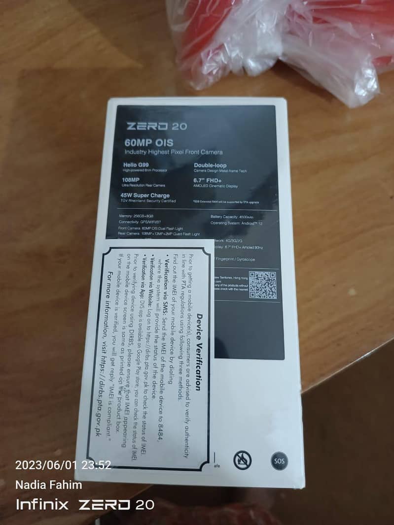 Infinix Zero 20 2