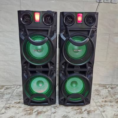 shock wave multimedia spekers with Bluetooth USB aux