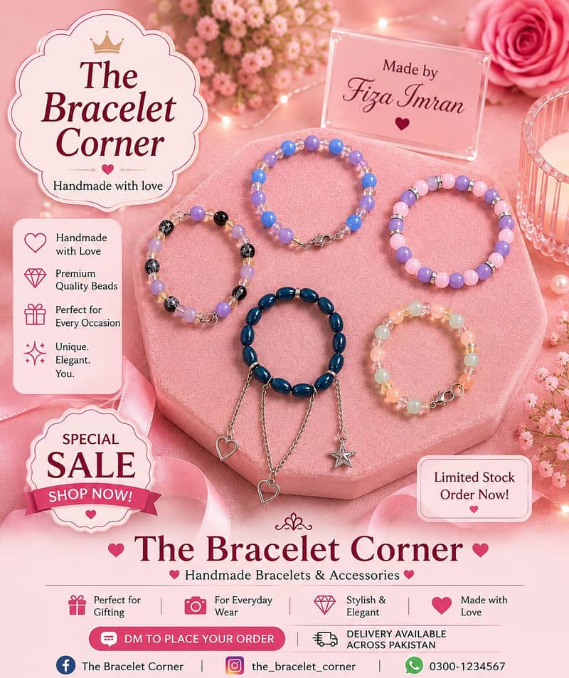 Handmade Customized Bracelets | 1