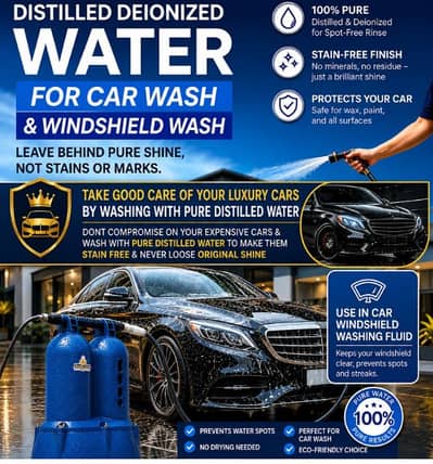 High Quality Distilled Water for Battery and Radiators