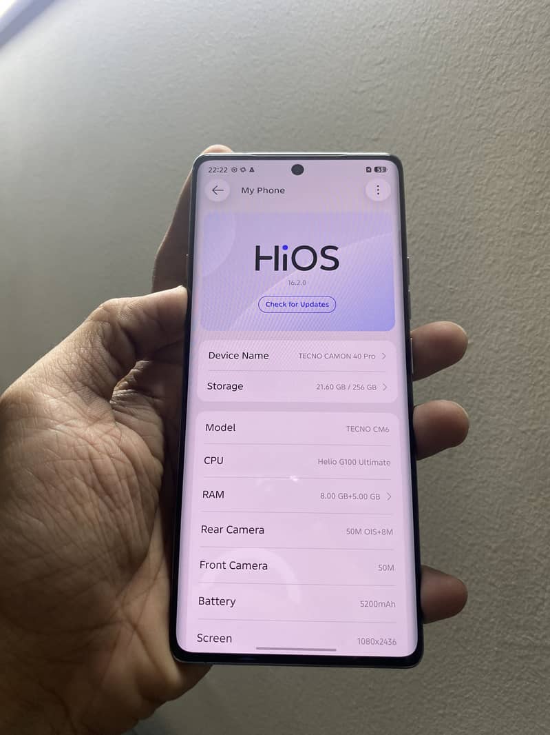 Tecno CAMON 40 Pro 4