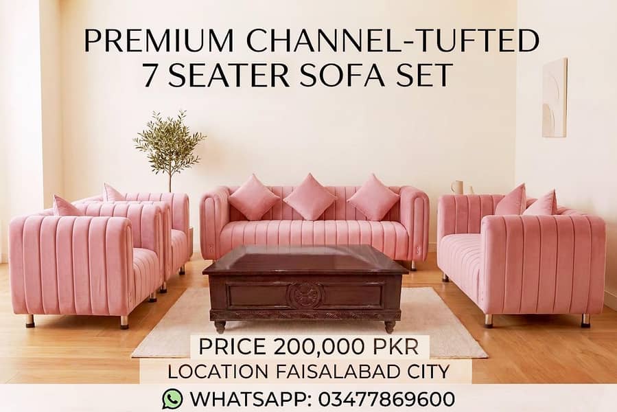 7 Seater Sofa Set 0