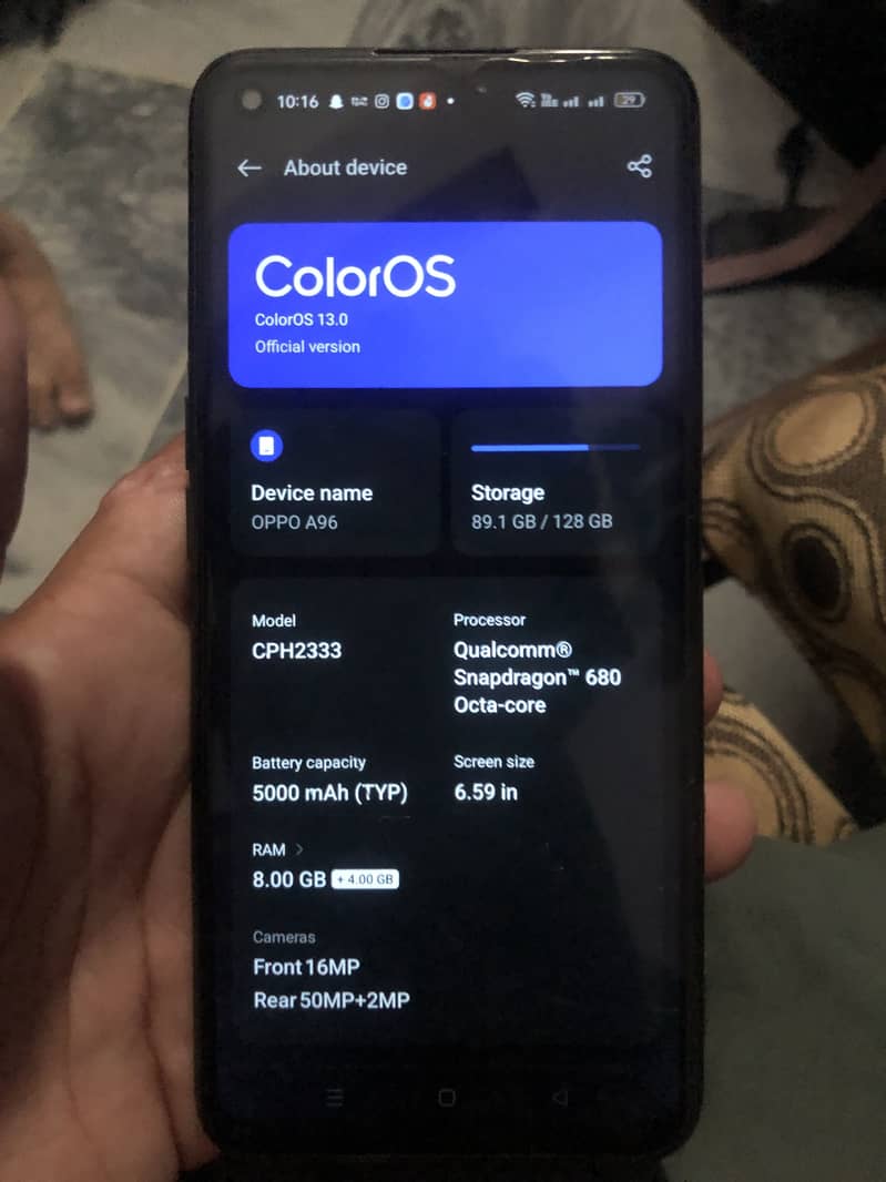 OPPO A96 1