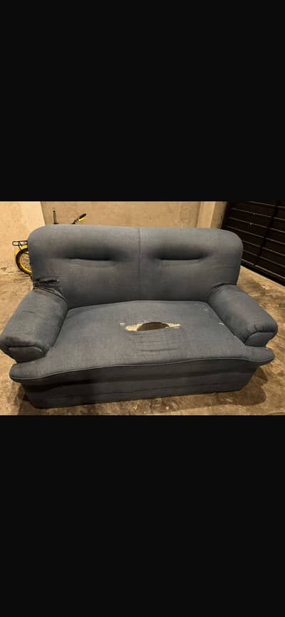 Sofa set for sale slightly used