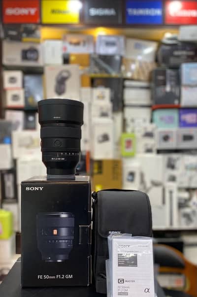Sony 50 mm F/1.2 GM Lens (Complete Box)