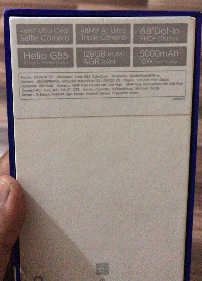 Tecno CAMON 18T 4