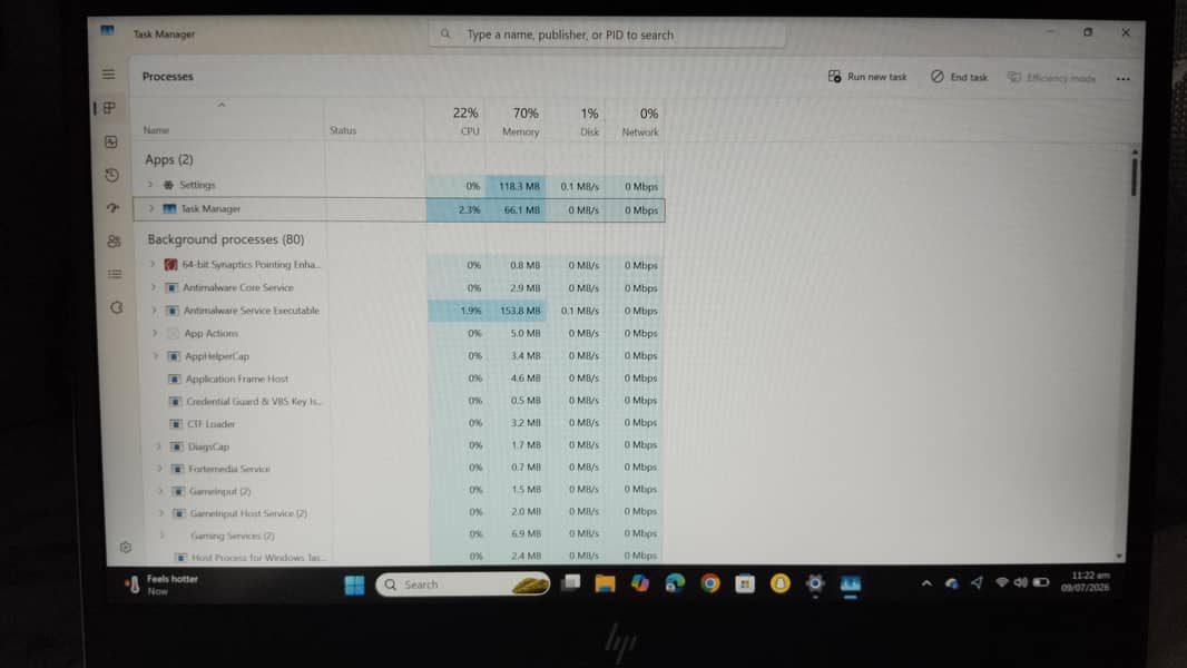 HP LAPTOP 10