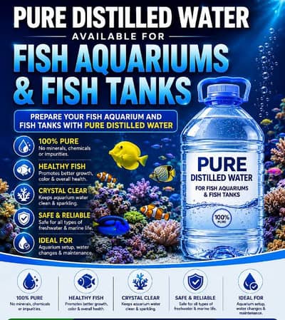 High Quality Distilled Water