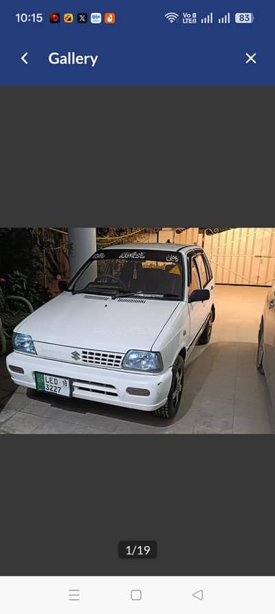 Suzuki Mehran VXR 2018