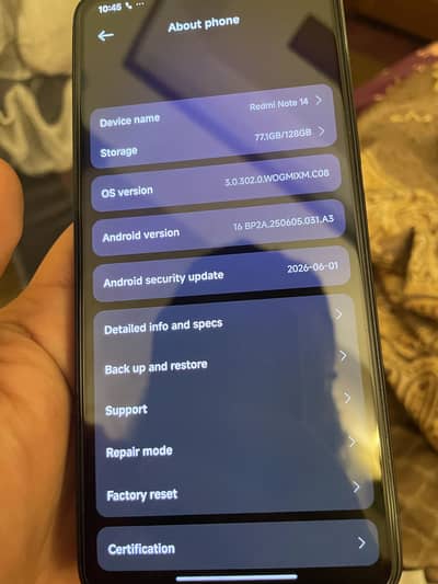 Xiaomi Note 14 8/128