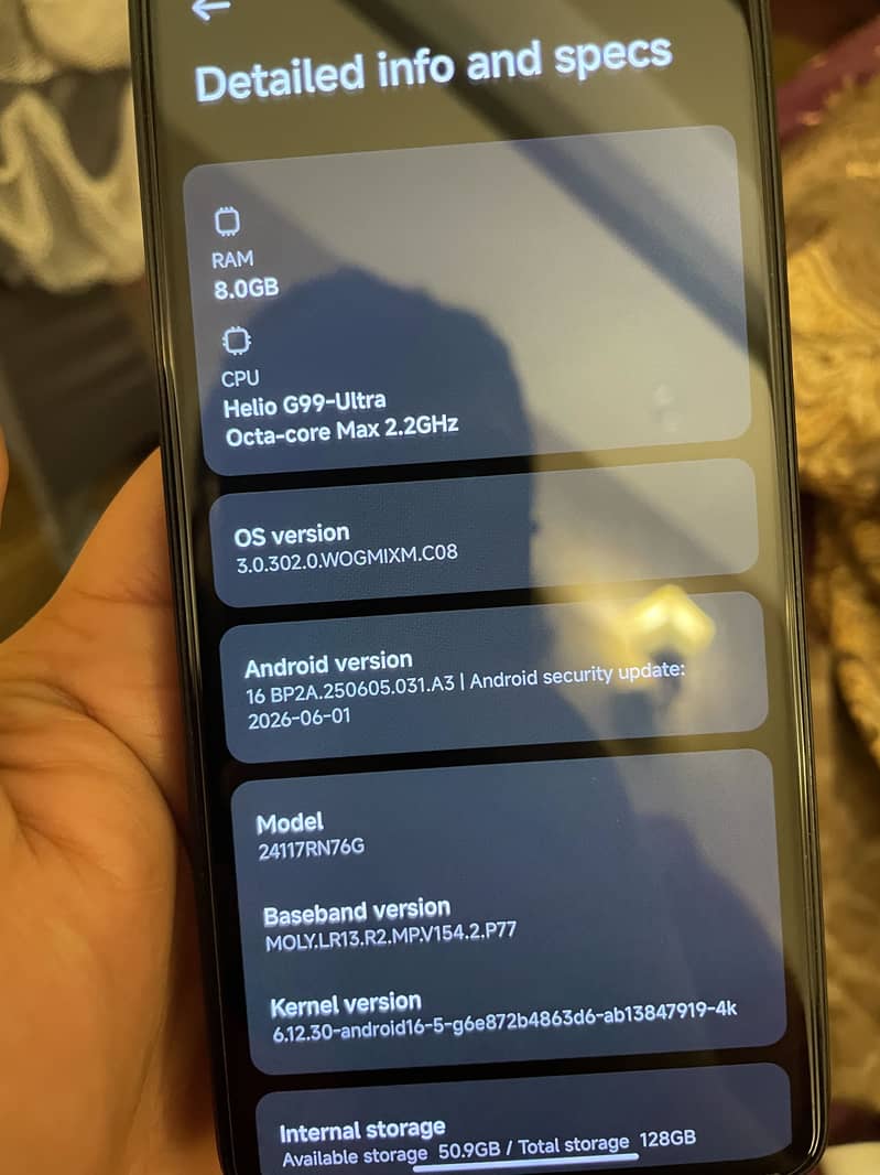 Xiaomi Note 14 8/128 5