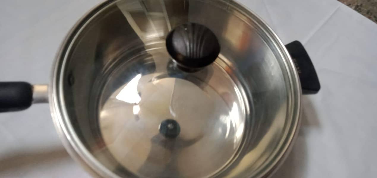 Steel cookware imported 8