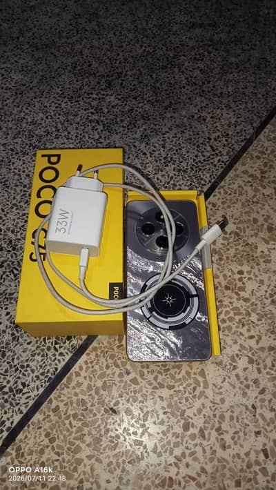 Xiaomi POCO C75 with box and 6 months official warranty