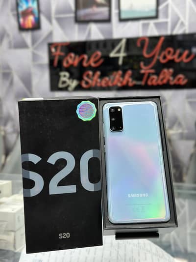 Samsung S20 8GB/128GB Official Pta Approved complete box