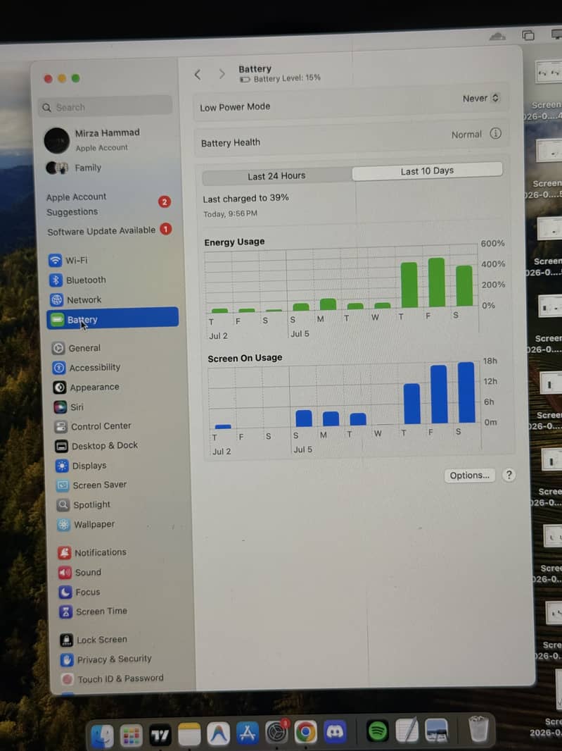 MACBOOK PRO M1 ( intel model ) 1