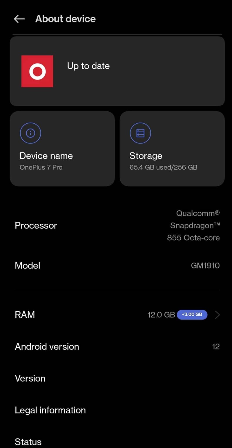 one plus 7pro 4