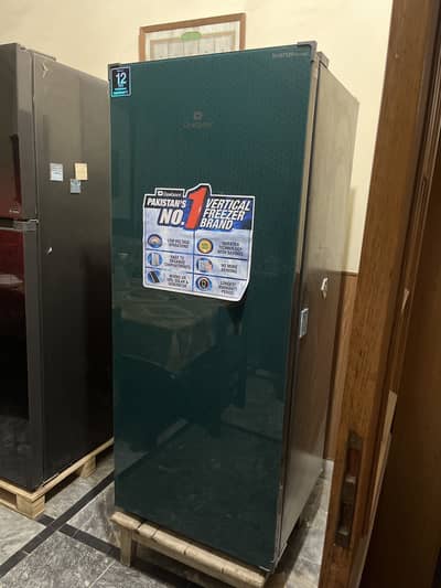 Dawlance, vertical freezer with glass door