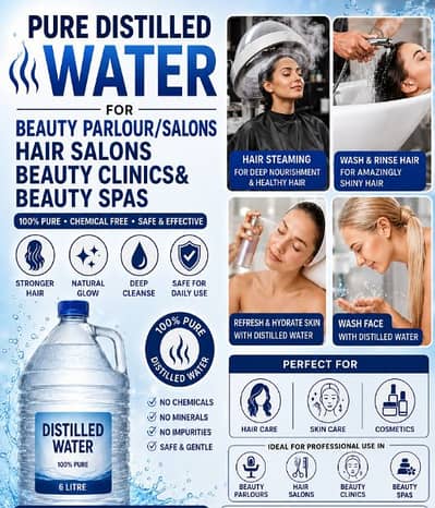 High Quality Distilled Water for all purpose