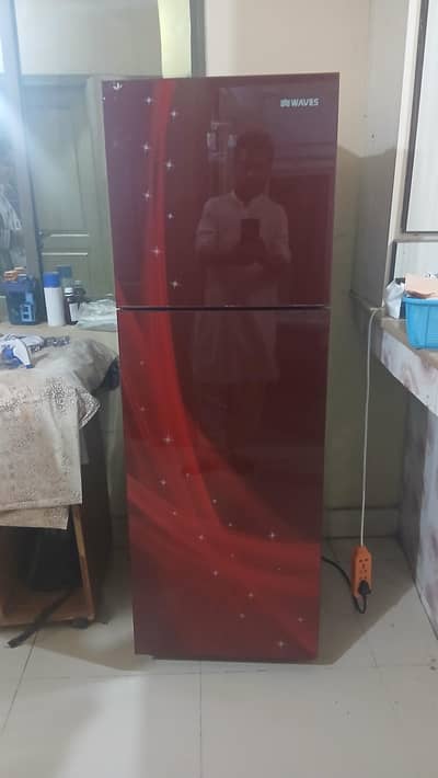 Glass Door Waves Refrigerator for sale