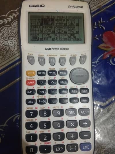 casio Fx9750GII calculator on working condition